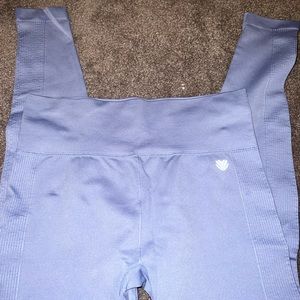Forever 21 light blue athletic leggings